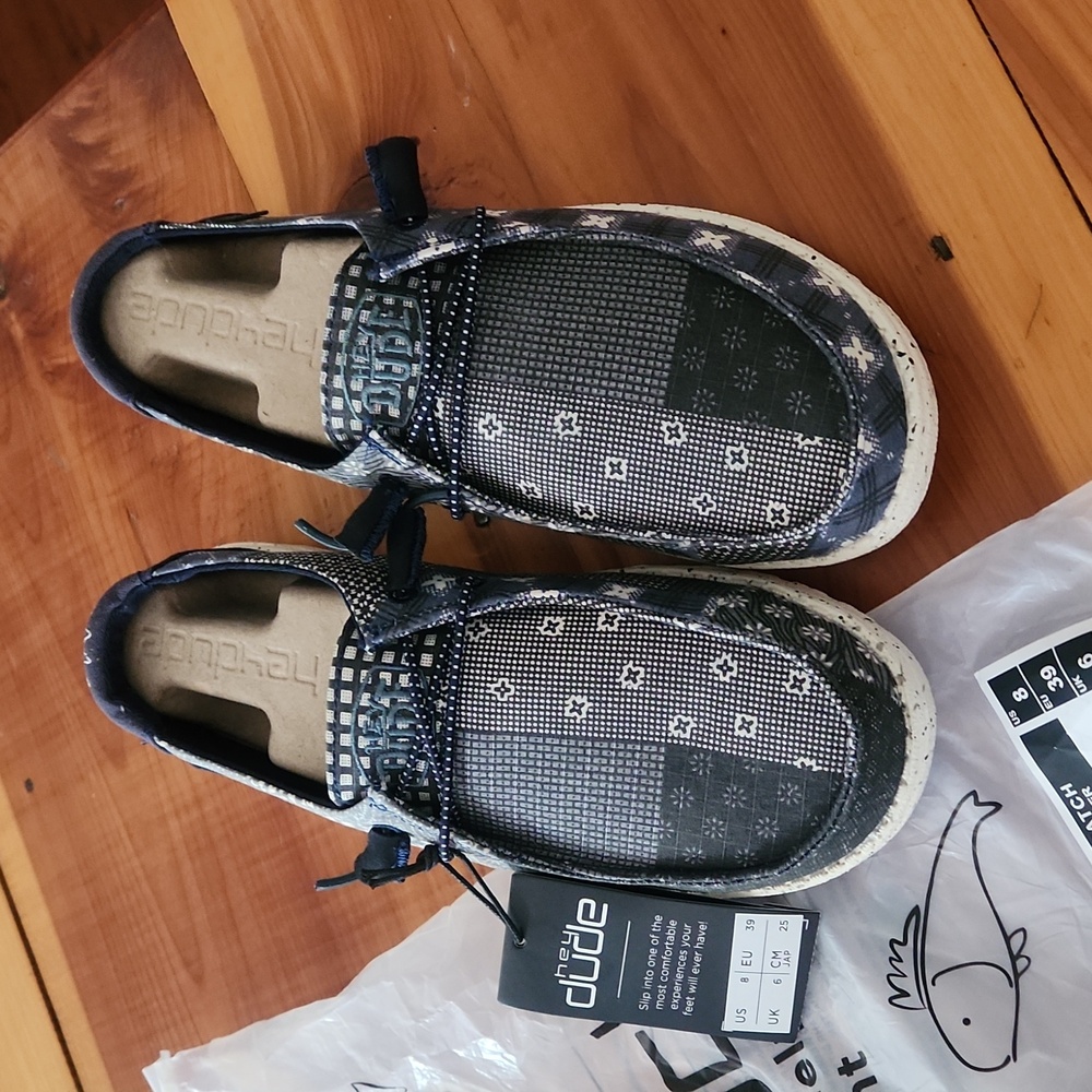 Brand new "Hey Dude" shoes